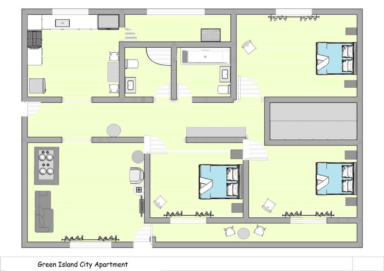 Green Island City Apartment Ponta Delgada Buitenkant foto